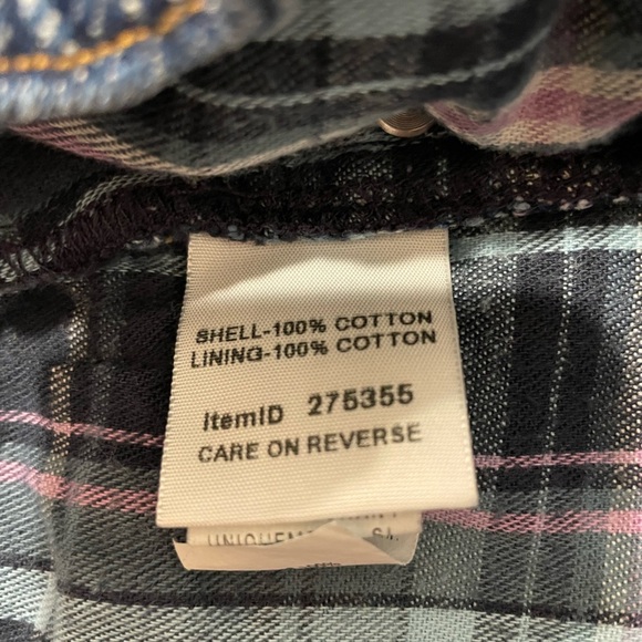 LL Bean Flannel Lined Jeans Plus Size 22W Original Fit Relaxed Denim Stretch - Picture 6 of 11